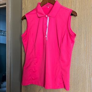 Nike Fuchsia Performance Top for Golf
